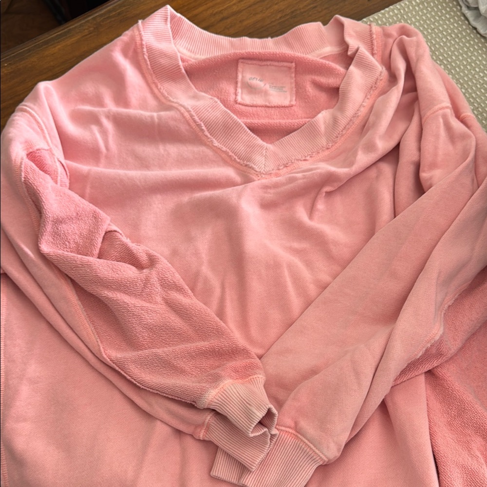 Aerie Soft Pink Knit Top